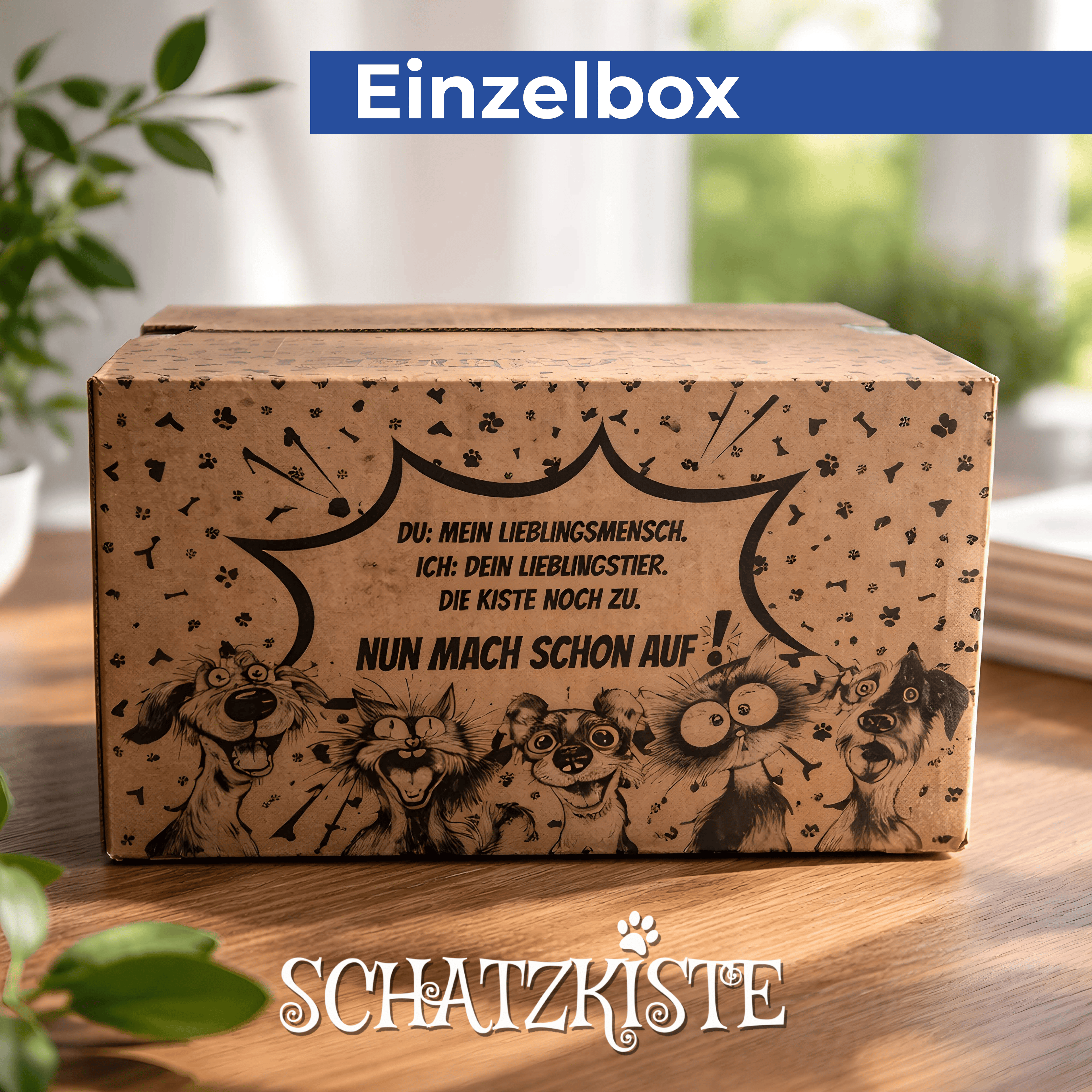 Good4Pets - Edition Schatzkiste | Einzelbox | Für Hunde + Katzen