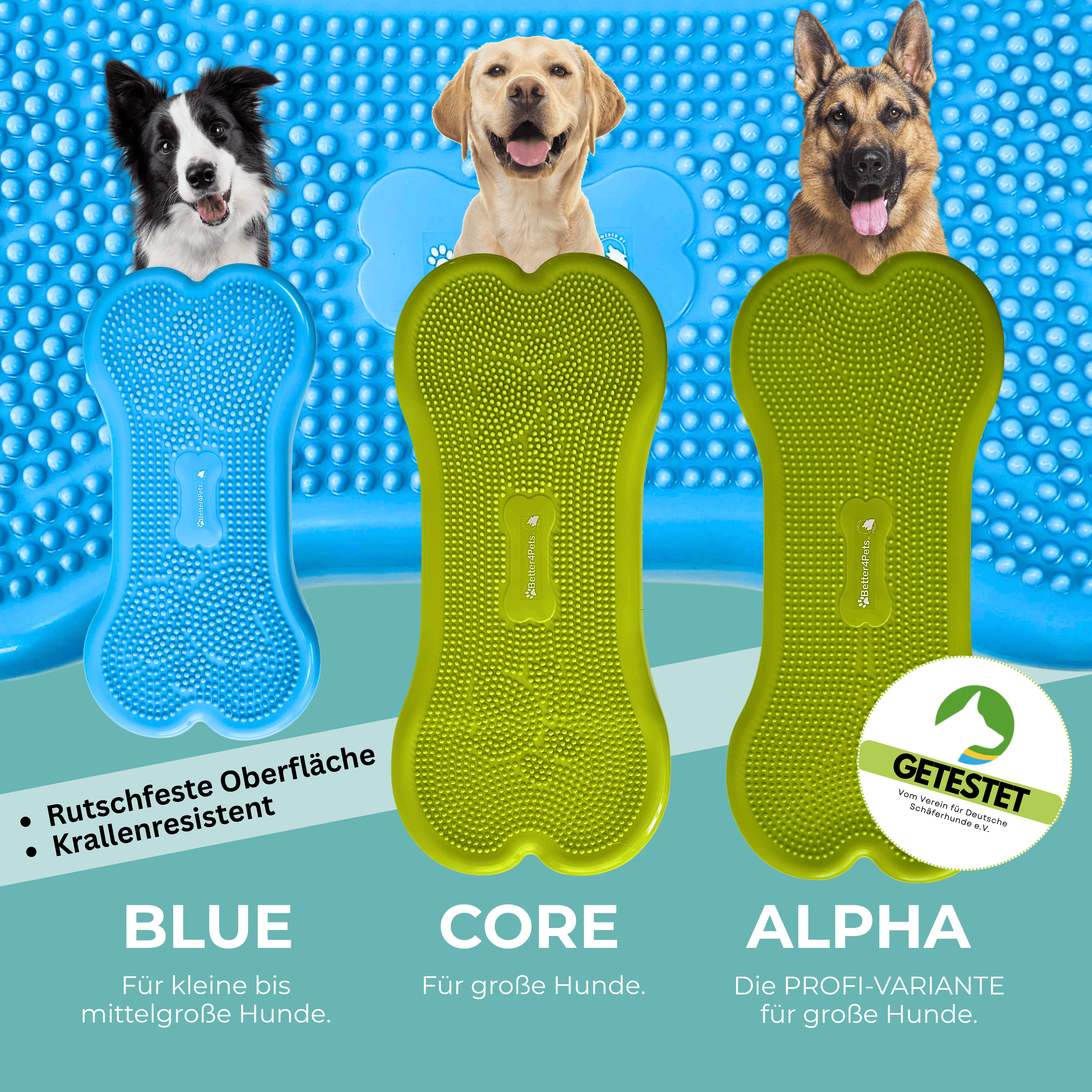 Wolf Pack® Physioprodukte Wolf Pack® CORE | Better4Pets-Edition - Giant Fitness Dog Bone/Trainingsgerät für große Hunde