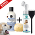 HundertHaar® Bundle HundertHaar® Komplett-Fellpflegeset A XL (Shampoo + Bürste + Striegel Typ A + Zauberschaum)