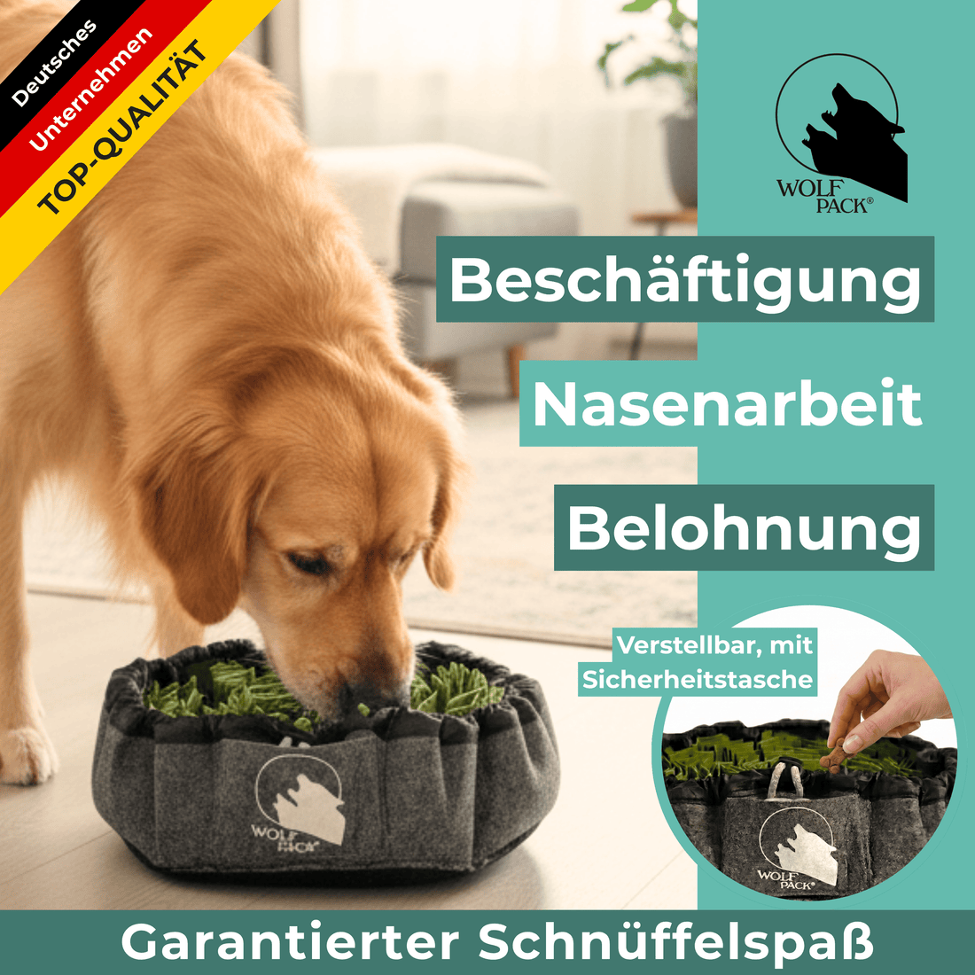 Wolf Pack® Sonstiges Wolf Pack® SCOUT | Black Edition – Schnüffeln macht glücklich