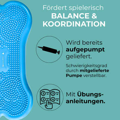 Wolf Pack® Physioprodukte Wolf Pack® BLUE | Better4Pets-Edition - Fitness Dog Bone/Trainingsgerät für Hunde