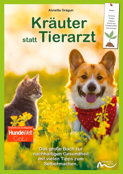 Good4Pets Store Bücher Kräuter statt Tierarzt - Heilpflanzen für Hunde und Katzen (Print,Buch)