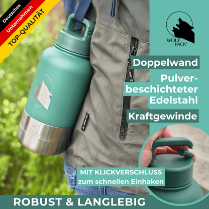 Wolf Pack® Sonstiges Wolf Pack® Hydro - Trinkflasche für unterwegs
