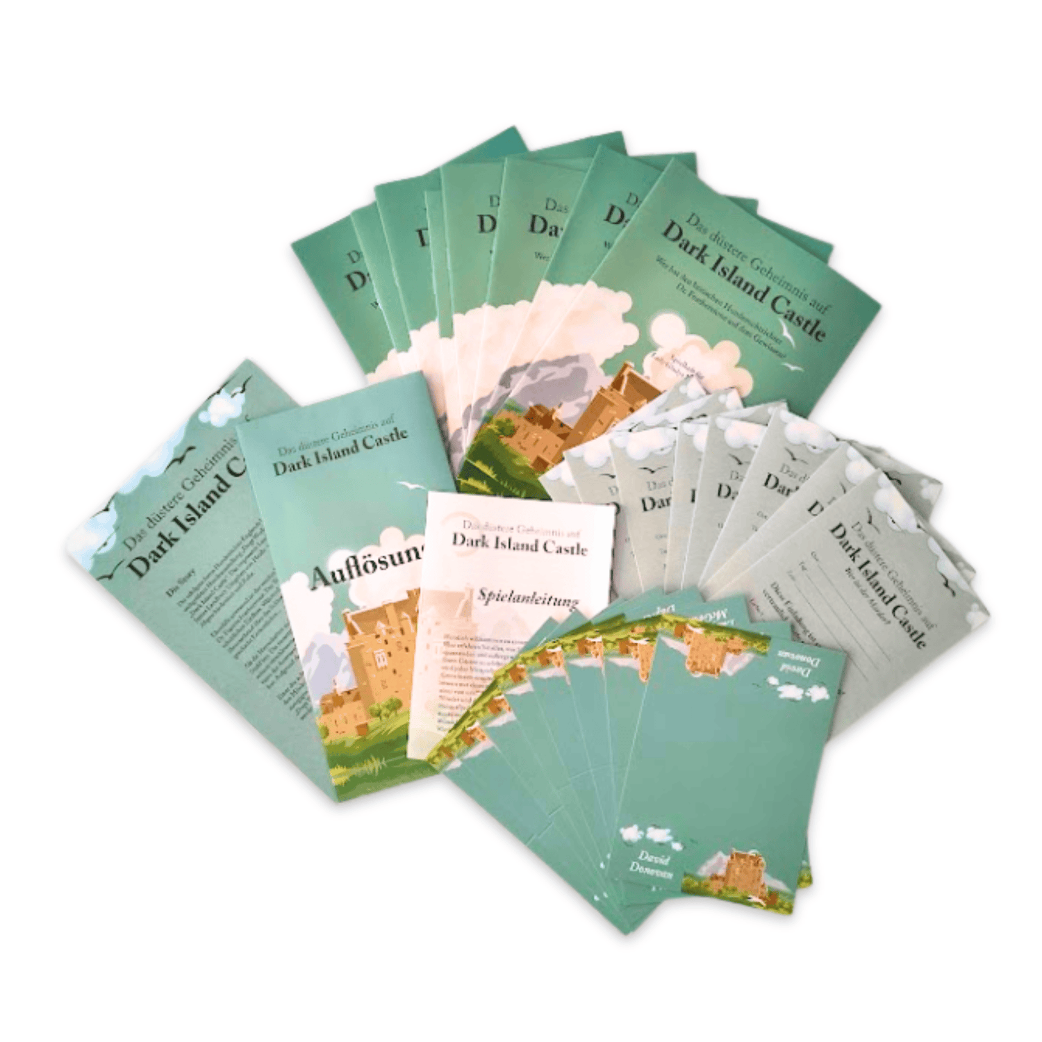 Good4Pets Store Spiele Krimi-Dinner-Spiel "Das düstere Geheimnis auf Dark Island Castle"