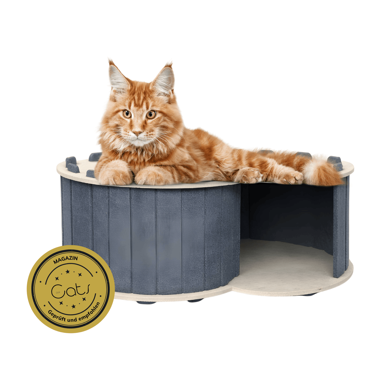 VonSalzburg® Rund um KATZEN VonSalzburg® STAGEDIVER - Stylisher Katzentunnel/Katzenhaus