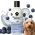 HundertHaar® Fellpflege Blueberry Heaven | Das ultramilde 5-in-1 Hundeshampoo mit natürlichem Blaubeerduft (500 ml)