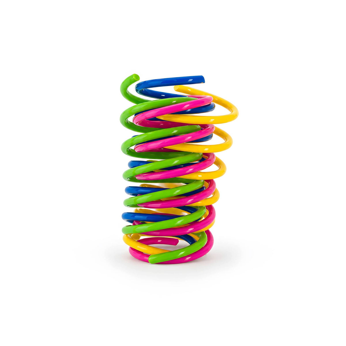 Good4Pets - Edition Katzenspielzeug Spiralen-Set für Katzen, 4 bunte Spielspiralen